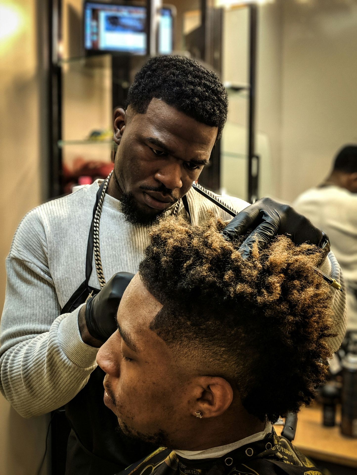 Marcus Reed, Master Barber at The Gentry Barbershop